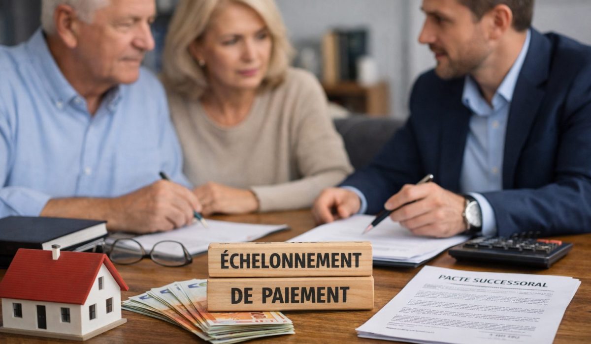 Échelonnement du paiement des droits de succession lors d’un rendez-vous avec un conseiller patrimonial